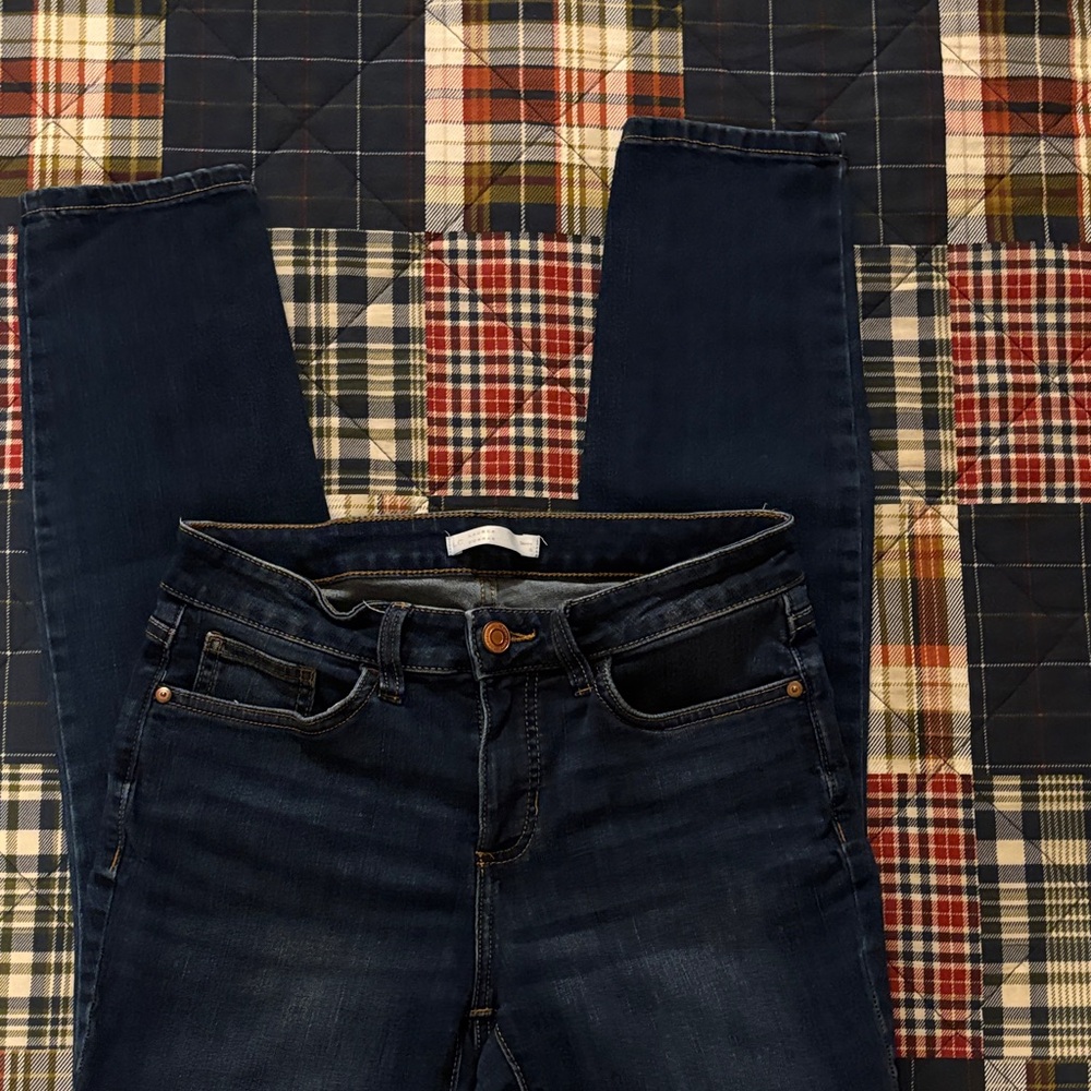 LC Lauren Conrad Dark Blue Skinny Jeans